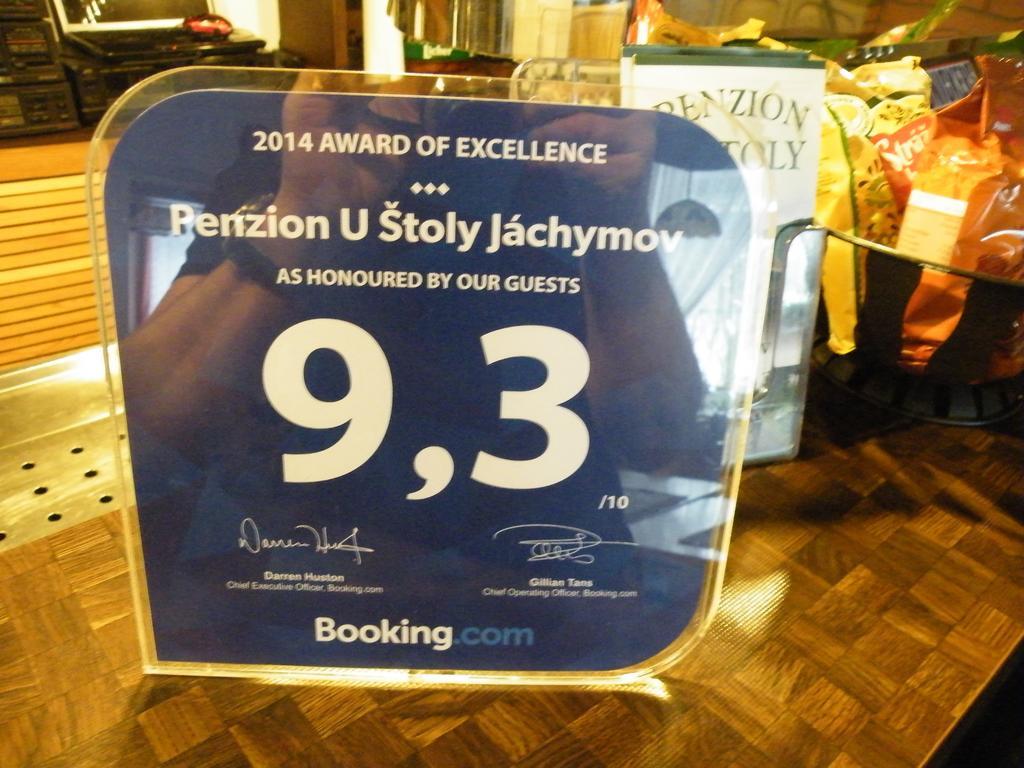 Penzion U Stoly Jáchymov Eksteriør bilde